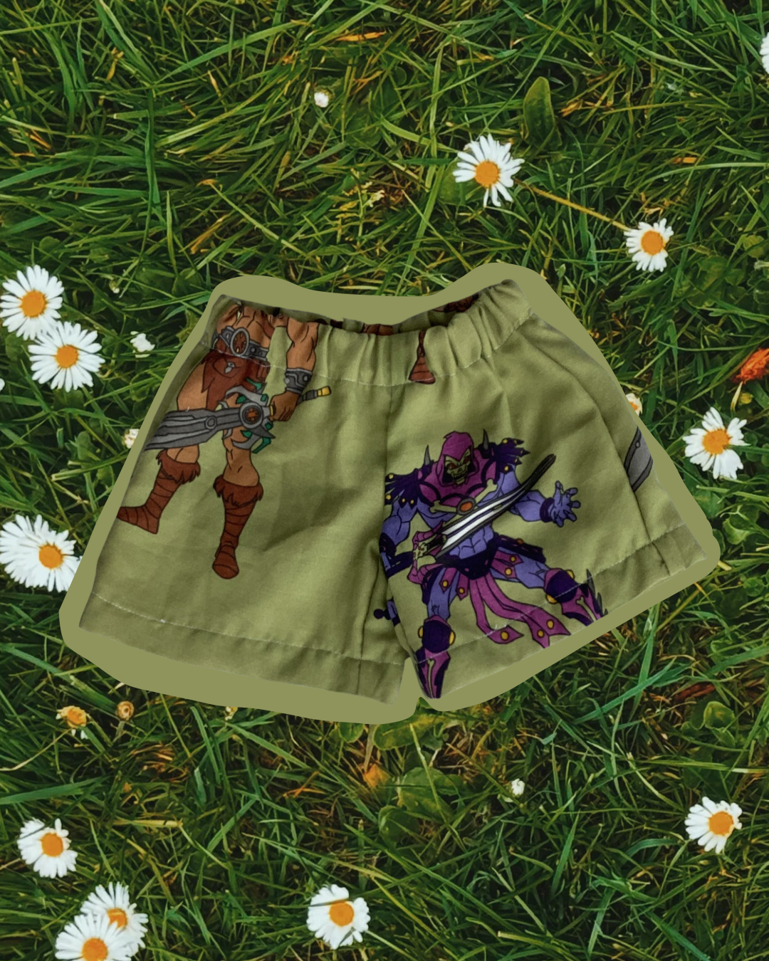 Handmade Vintage Heman and Skeletor