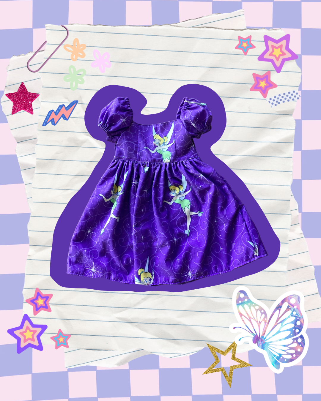 Vintage Tinkerbell Dress