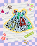 Handmade Vintage Dalmatian Dress